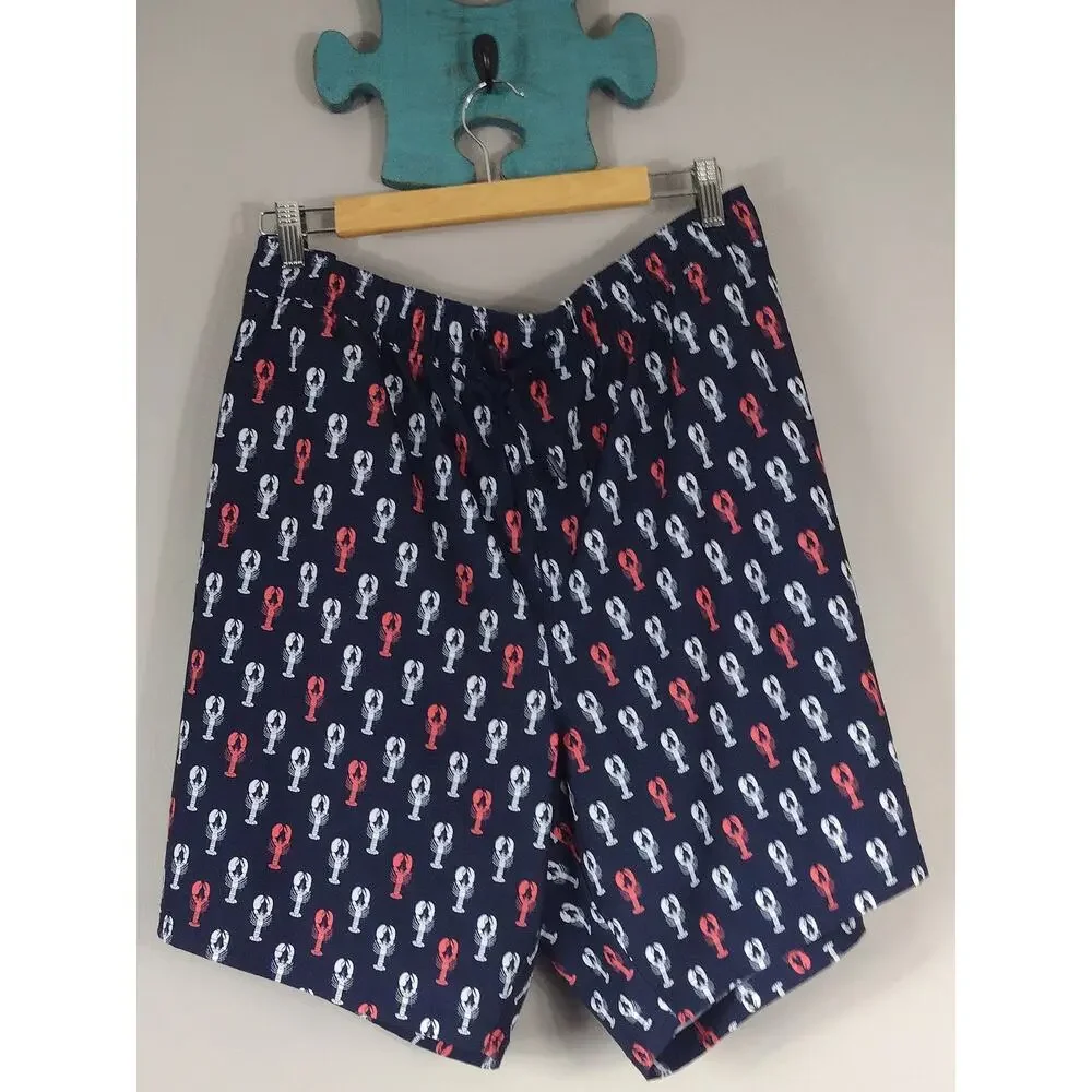 Vineyard Vines Lobster Swim Shorts Mens Size 2XT Beachy Vacation Swimwear
